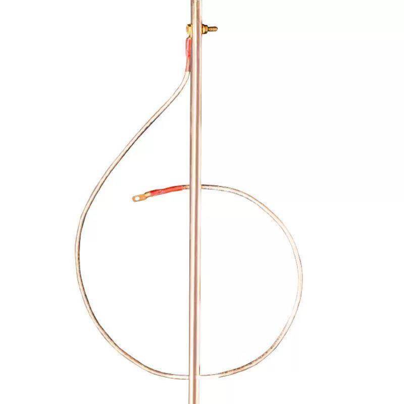 Earthline ground rod home -based ground wire Pilee power lightning protection lighting ground needle Copper bag steel connecting ground pole