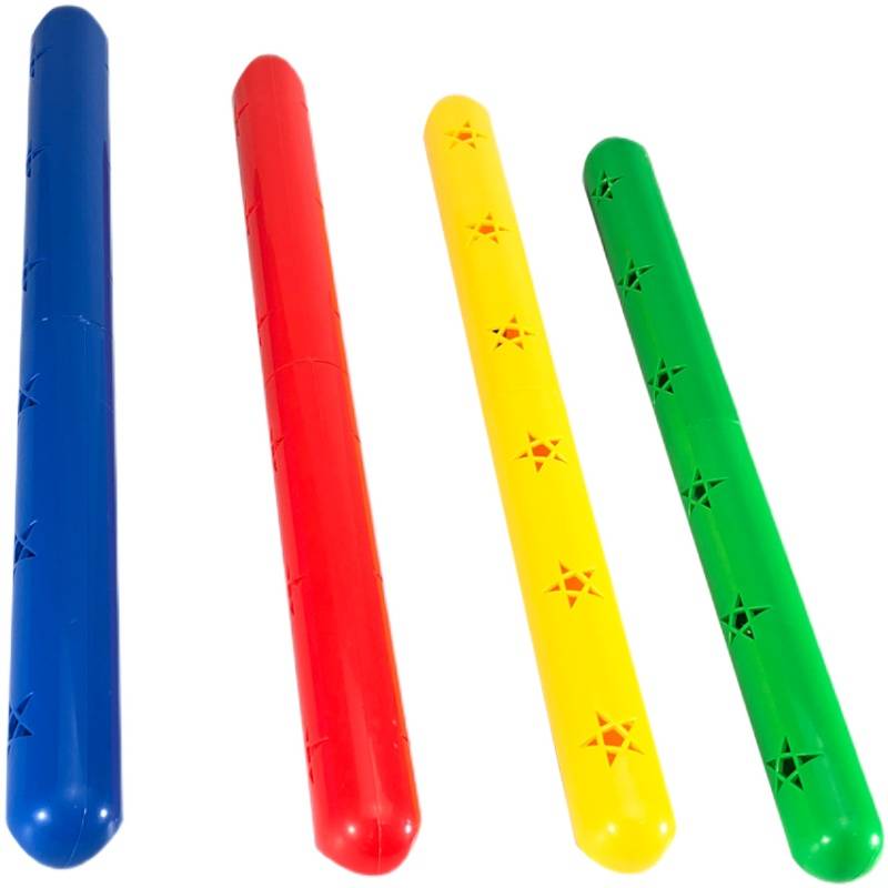 Kindergarten sports fitness equipment Early exercise fitness stick baton body smart fucking stick with sound plastic color stick sensor