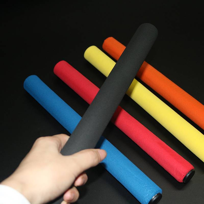 Track and field competition standard ABS relay stick plastic PVC baton passing stick 30cm aluminum alloy relay stick