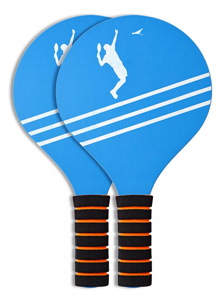 Ban Badminton racket suit solid wooden sister -in -law ball racket children's high -end cricket indoor board table tennis badmint