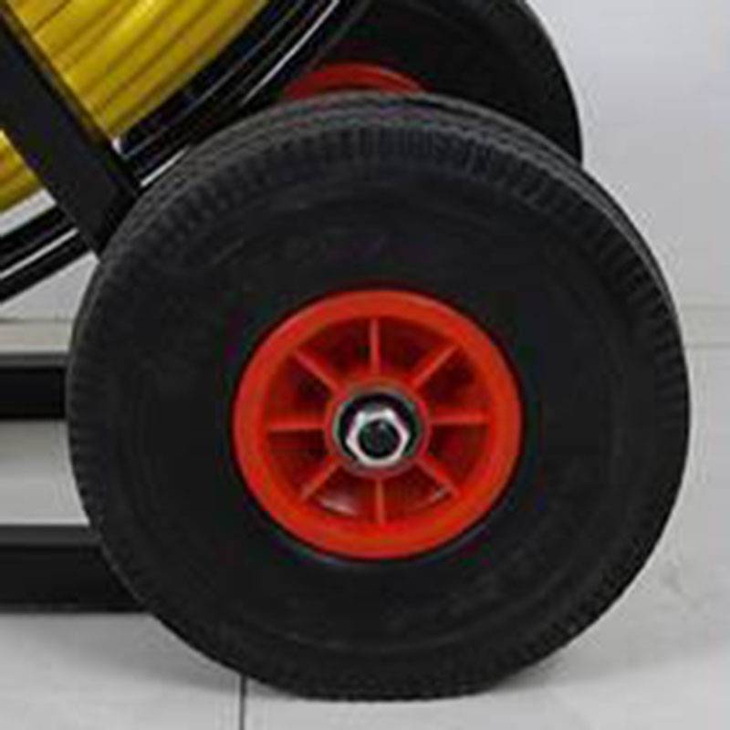 One large wheels of thread frame frame