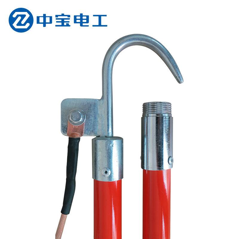 Zhongbao Electric Works Link -type Direct 10kv16 square 1 meter 1 meter 3 -meter connecting high -voltage discharge rod is now done