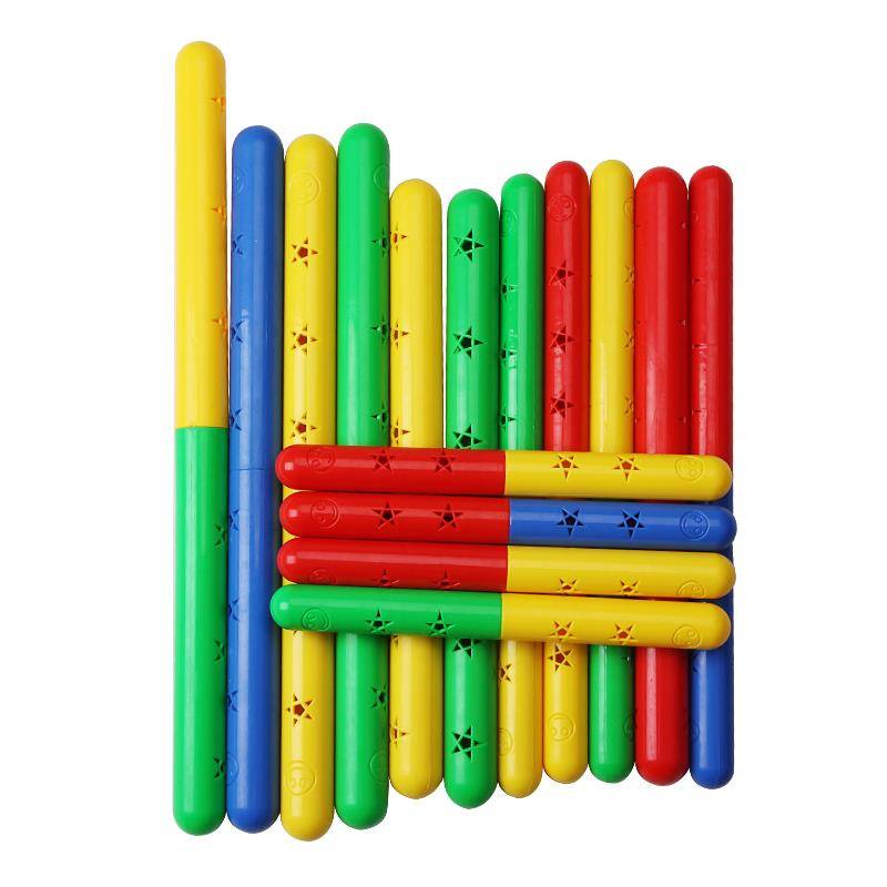 Kindergarten relay stick fitness dance dance specific fucking stick with sound plastic thickened sports stick children's early exercise equipment