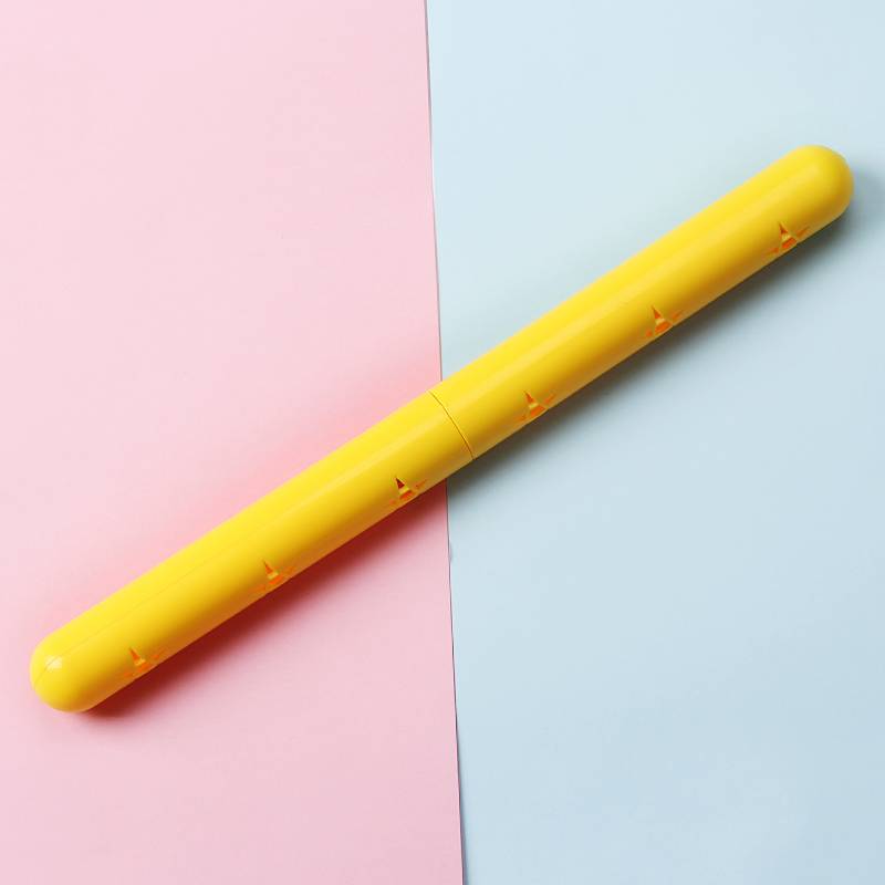 Yellow monochrome 35 cm relay stick