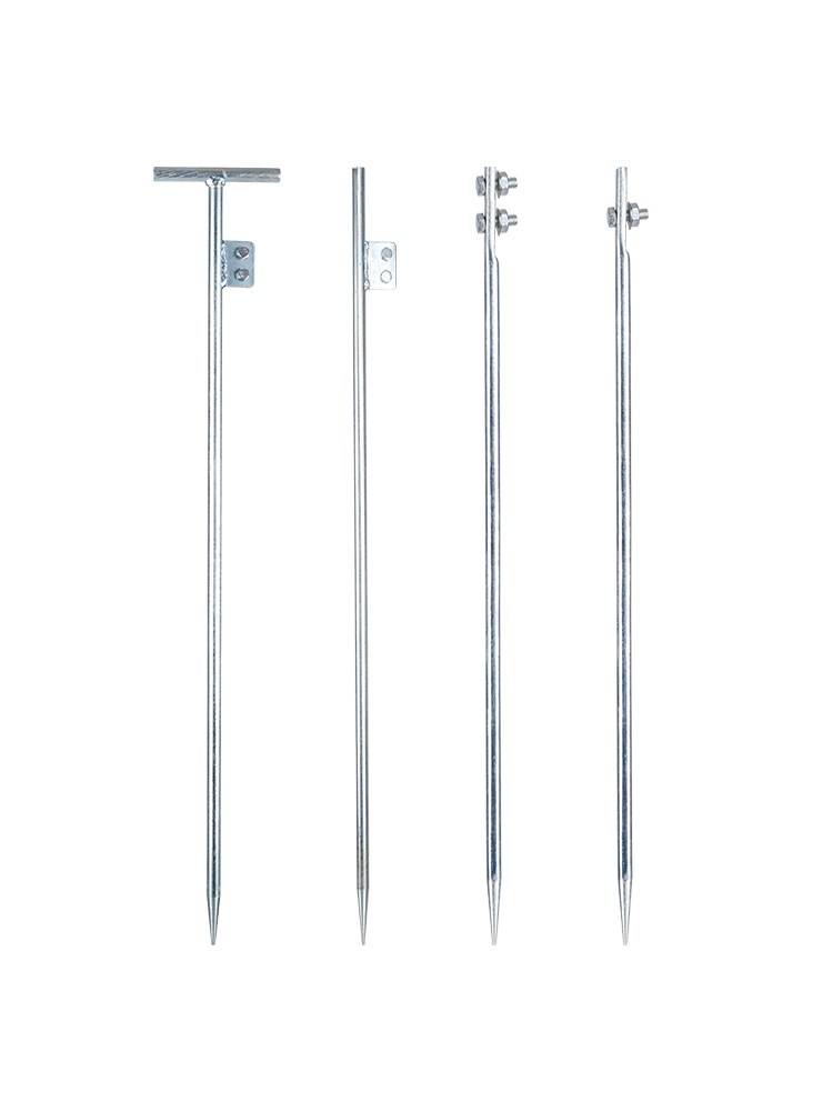 Engineering Household ground wire lightning needle -needle ground needle power galvanized buty -thong grounding pole lightning -proof ground pile