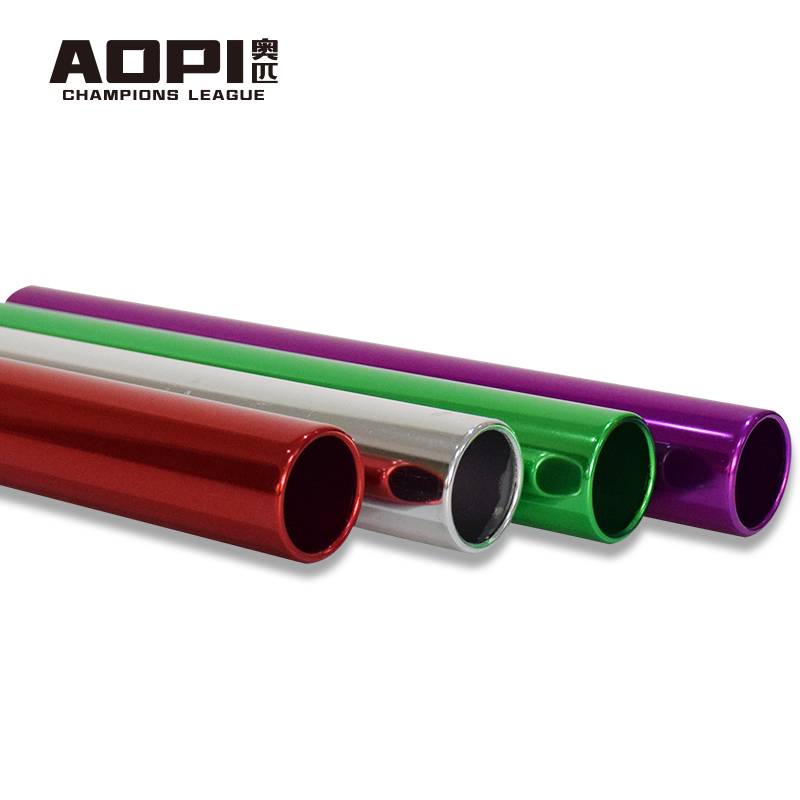 aluminum alloy baton national standard 38mm thick competition baton school school track and field competition