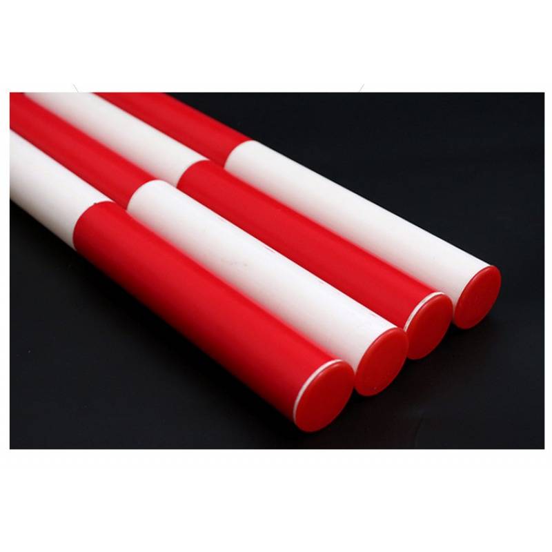 The standard of the relaxation stick pure wood track and field competition ABS relay stick plastic PVC baton passenger rod