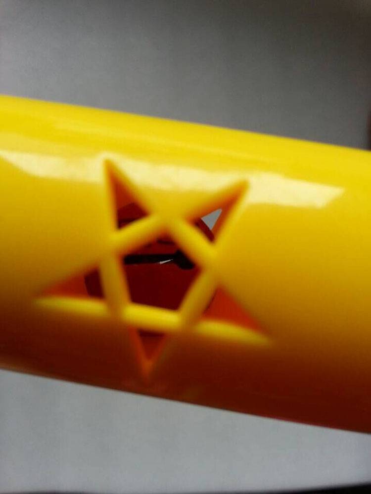 Children's fitness sports supplies, children with acoustic gymnastics rod children with audioboli, plastic toys
