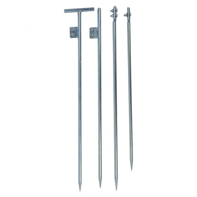 Zinc-plating, power-plugging, home-based, mine-protected-wire assembly works to avoid chargeable stakes