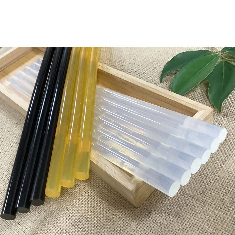 high sticky glue 7/11mm transparent white handiwork thermal smelt rods fixed strong plastic