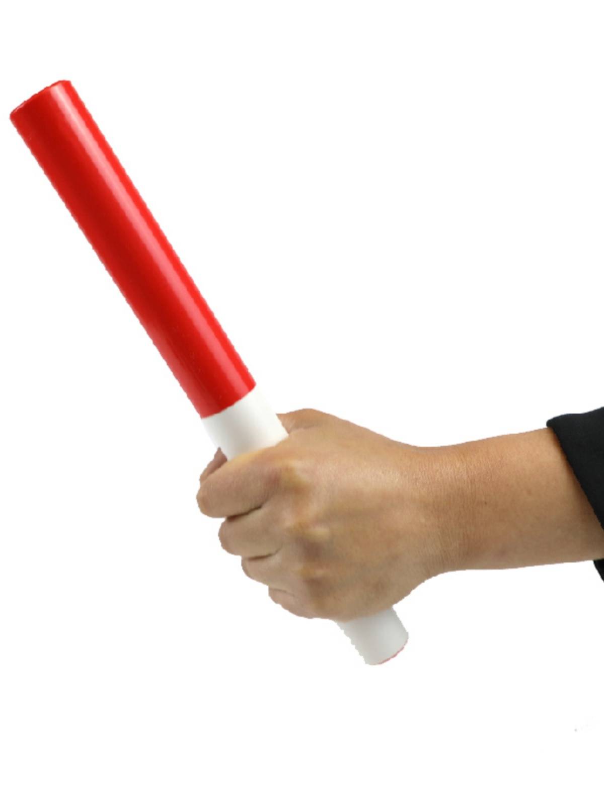 The standard mount track and field competition uses standard wooden relay sticks 100 meters to pass the red and white movement durable game props