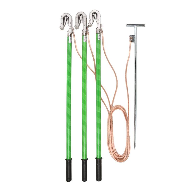 Electricity Outdoor 10KV High -voltage ground wire ground base 35kV portable ground wire soft copper line 25 square national standard