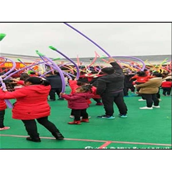 Kindergarten gymnastics sponge rod bubble color soft stick children's toy parent -child game stick training equipment