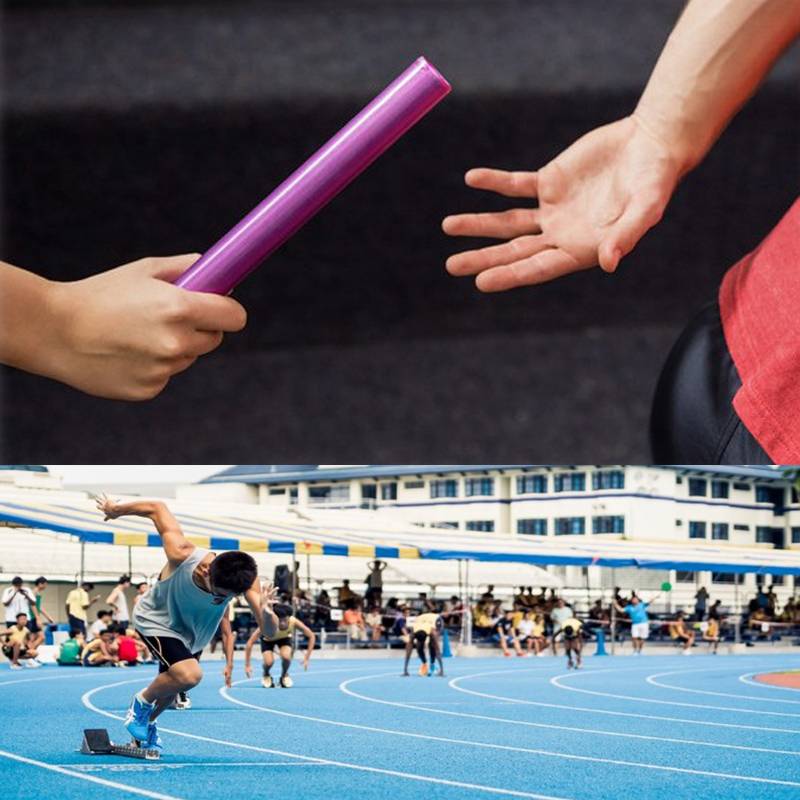 Track and field running baton competition Special aluminum alloy transmission school school track and field sports 100 -meter training transfer stick