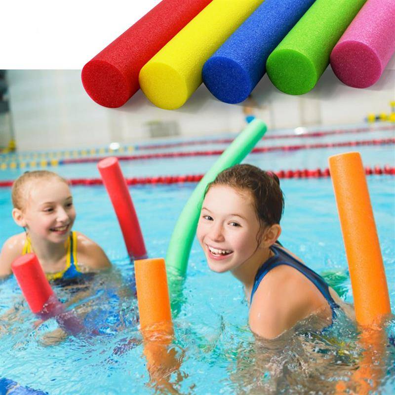 Pearl cotton buoyant rod real adult children swimming supplies floating rod outdoor water sports auxiliary teaching aids