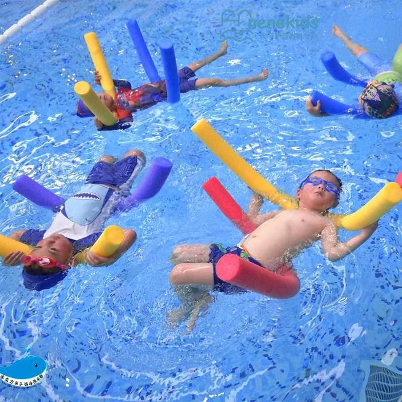 Pearl cotton buoyant rod real adult children swimming supplies floating rod outdoor water sports auxiliary teaching aids