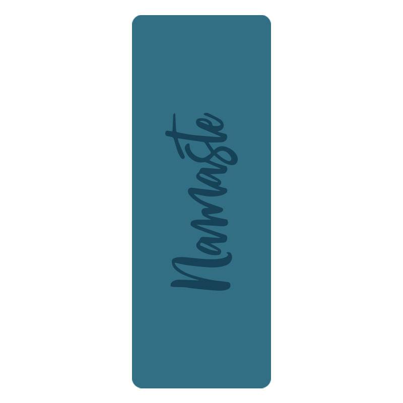 Micro -defect 5mm natural PU rubber European and American style sweat absorption, anti -slip yoga pad