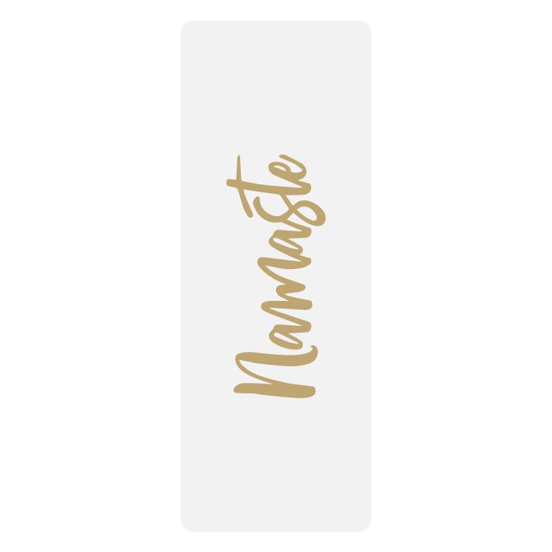 Micro -defect 5mm natural PU rubber European and American style sweat absorption, anti -slip yoga pad