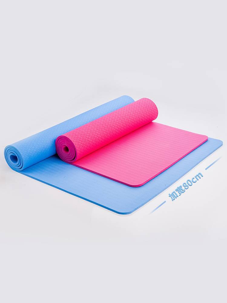 Dead defect Scholar TPE Yoga Cushion Body Pure Color Pure Color 8mm Biddled Thick Jumping Rope Rope Non -Xiu Yeye Fitness Cushion