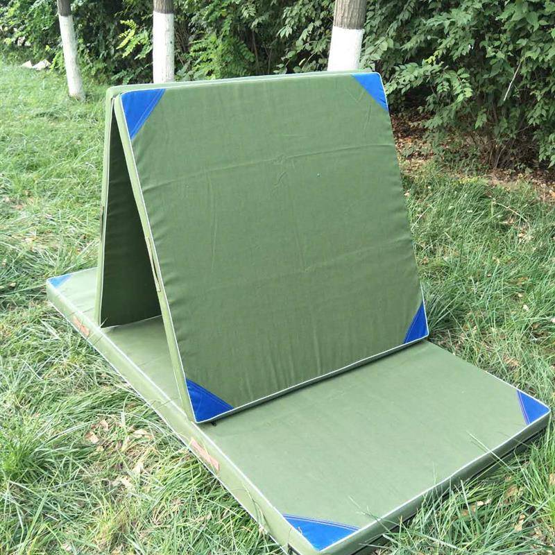 Gymnastic pad canvas pad dance cushion yoga cushion martial arts training pads and rolled pads up lyric cushion setting cushion folding