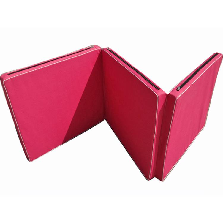 Three -fold stacking gymnastic pad sponge pad air overgoing dance exercise pads fitness sports yoga pads up lyric sitting and crawling pad
