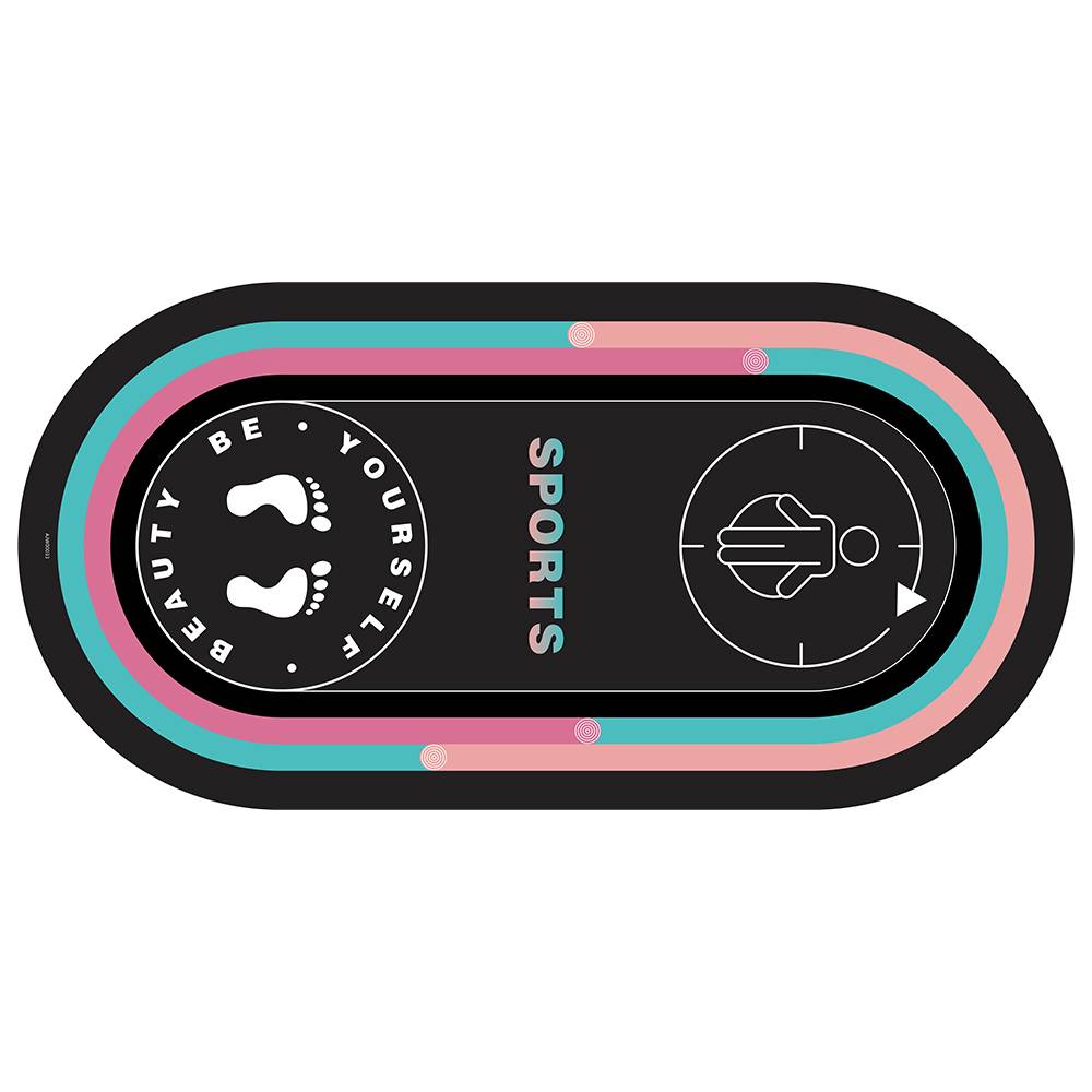 Yoga pad jump rope shock absorption pads fitness pads, shock -proof stubborn thick interior jumping fuck pad dance pad sound insulation floor pads