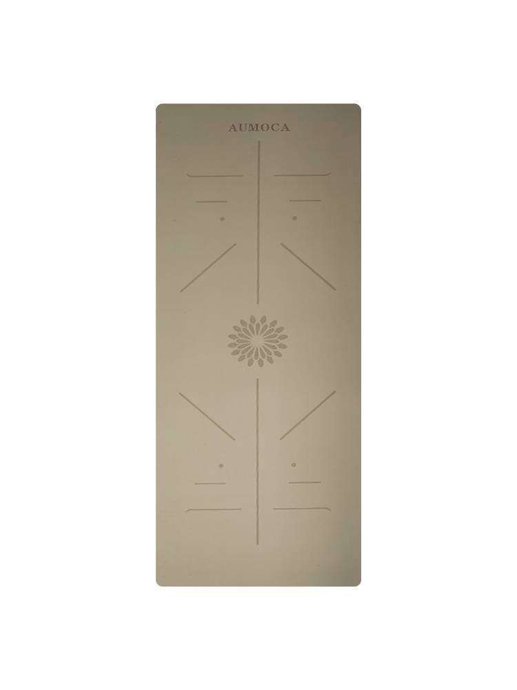 Natural rubber PU yoga mat, non -slip floor cushion home use local yoga girl dedicated wide metaphors coffee shock absorption