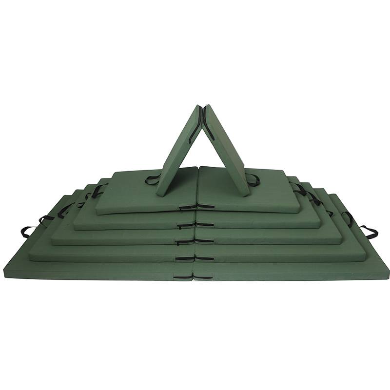 Start up with a seat cushion Folding Student High School Entrance Examination Sports Put in Children's Home Dance Training Canvas Sponge Pad