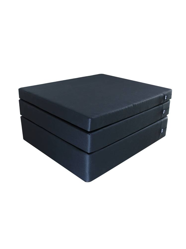 Men and women's family dumbbells push the flat plate support pads healthy belly wheel yoga kneeling pads balance pad fit core training