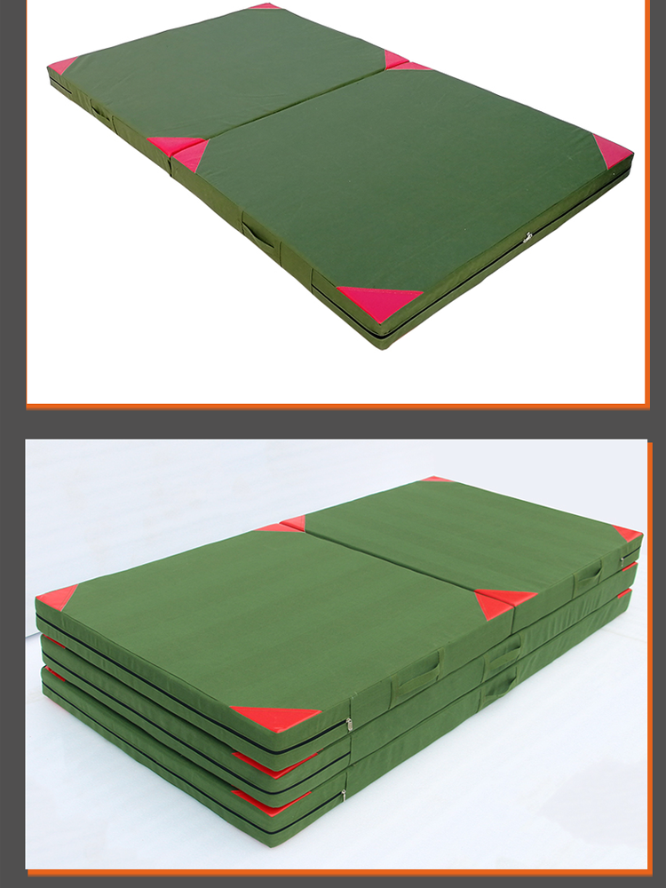 Gymnastic mats folded and thick upper lying on the protective dance dance air turning sports climbing training Taekwondo sponge pad