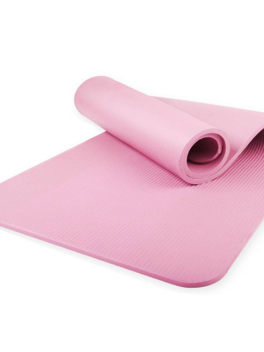 Yoga mats beginner anti -slip girl thickened width sound insulation fitness yoga dance ground mat