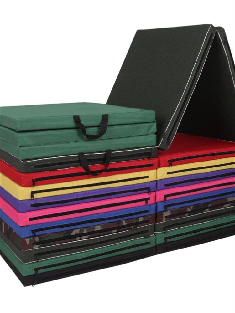 Start up in a cushion, fold the coating thick sponge pad children's air over turning student middle school entrance examination sports training gymnastics pads