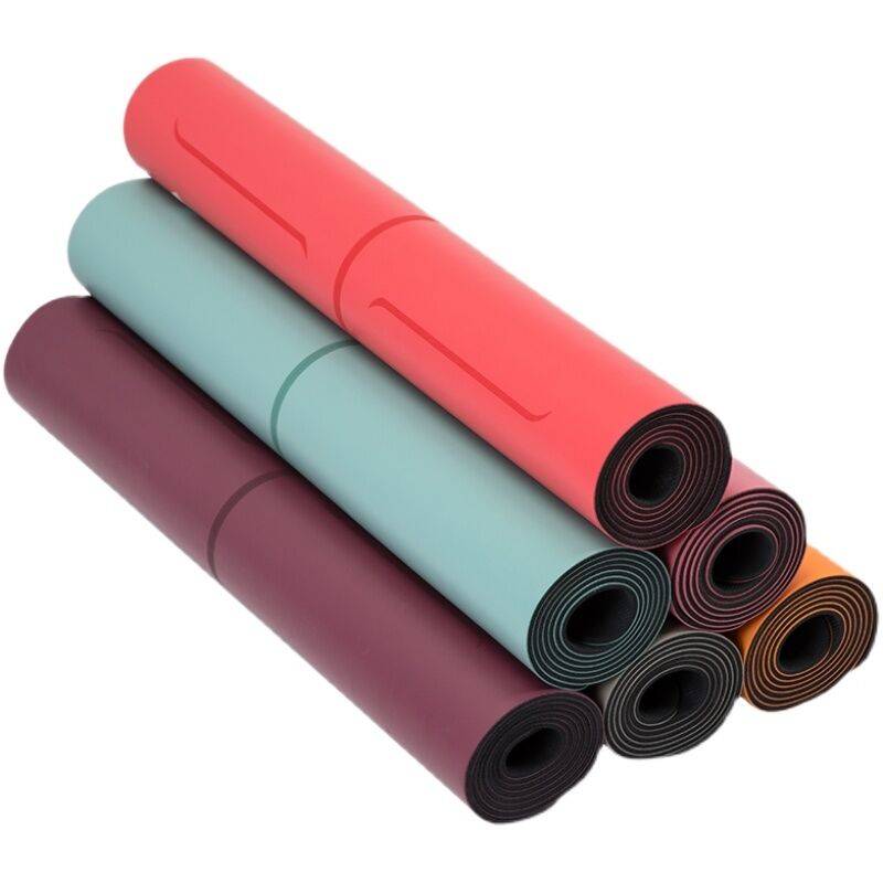 Micro flawed yoga pad PU natural rubber local tyrant pad dry wet, anti -skids, sweat, home environmental protection fitness jump jump rope jump jump jumping rope jumping rope jumping
