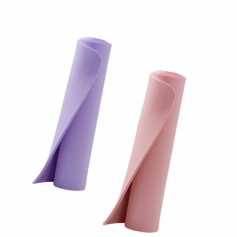 Yoga mats mute shock absorption anti -skid dance dance dance cushion, family sports fitness jumping rope pad thickened wide yoga jumping exercises