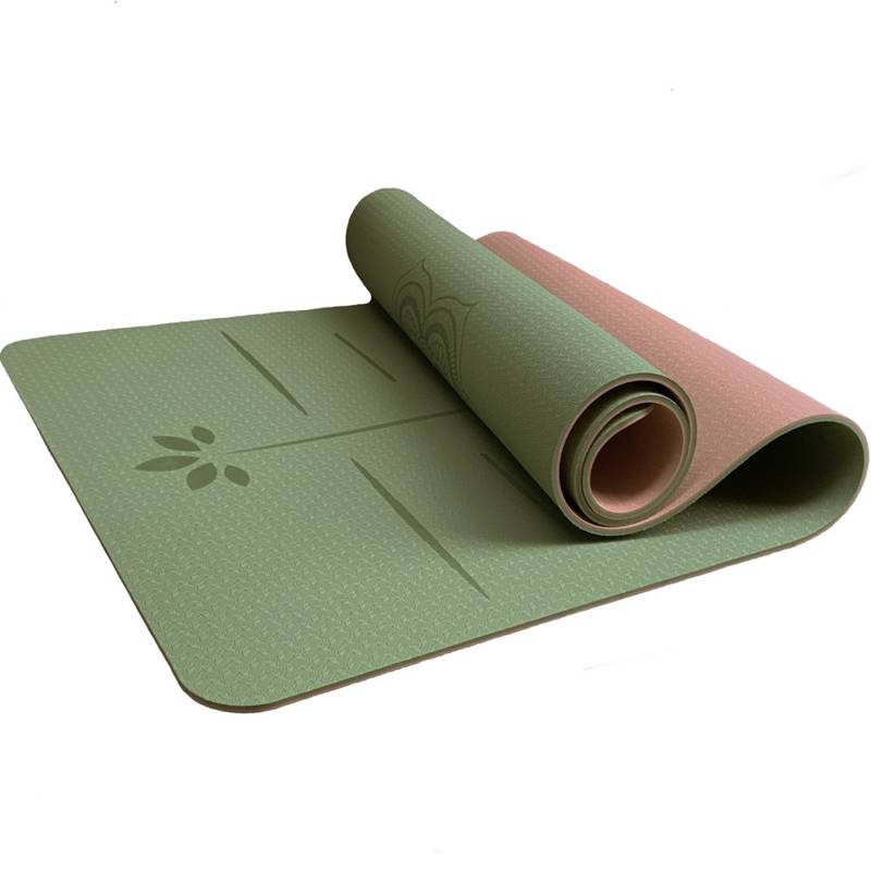 TPE Yoga Cushion Girls Dedicated Thickening Width Division and Division Anti -slip Men's Fitness Cushion Family Cushion Home Dance