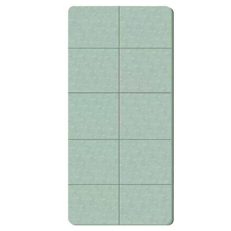Folding yoga cushion thickened and widened and long non -slip home lunch cushion dance pads fitness cushion junior scholar anti -slip
