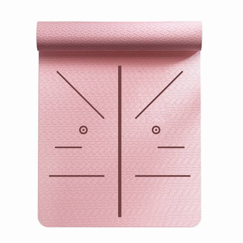 Yoga pad girl dedicated fitness cushion non -slip and thick beginner scholar reduction, sound insulation sports yoga floor house