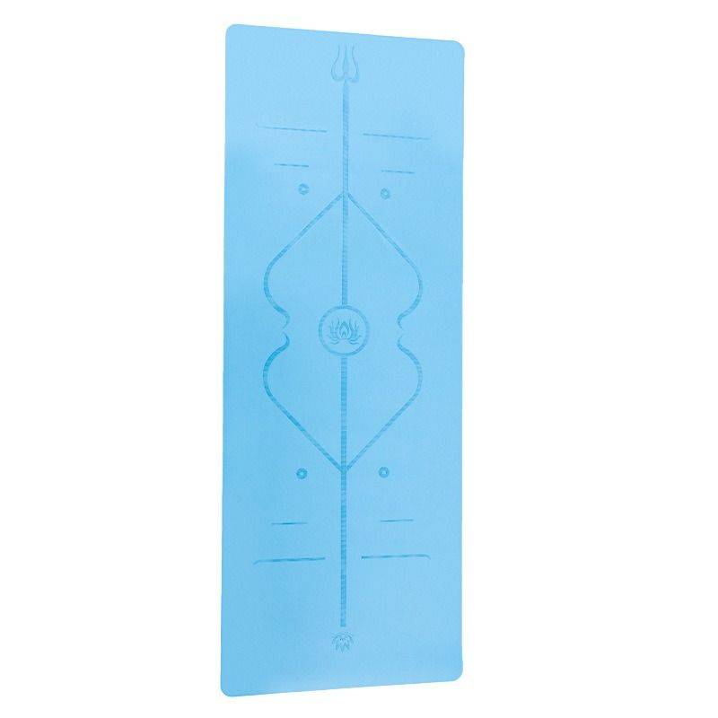 Yoga cushion natural rubber non -slip men's professional fitness pads thickened width barrier -widening yoga cushion household balance
