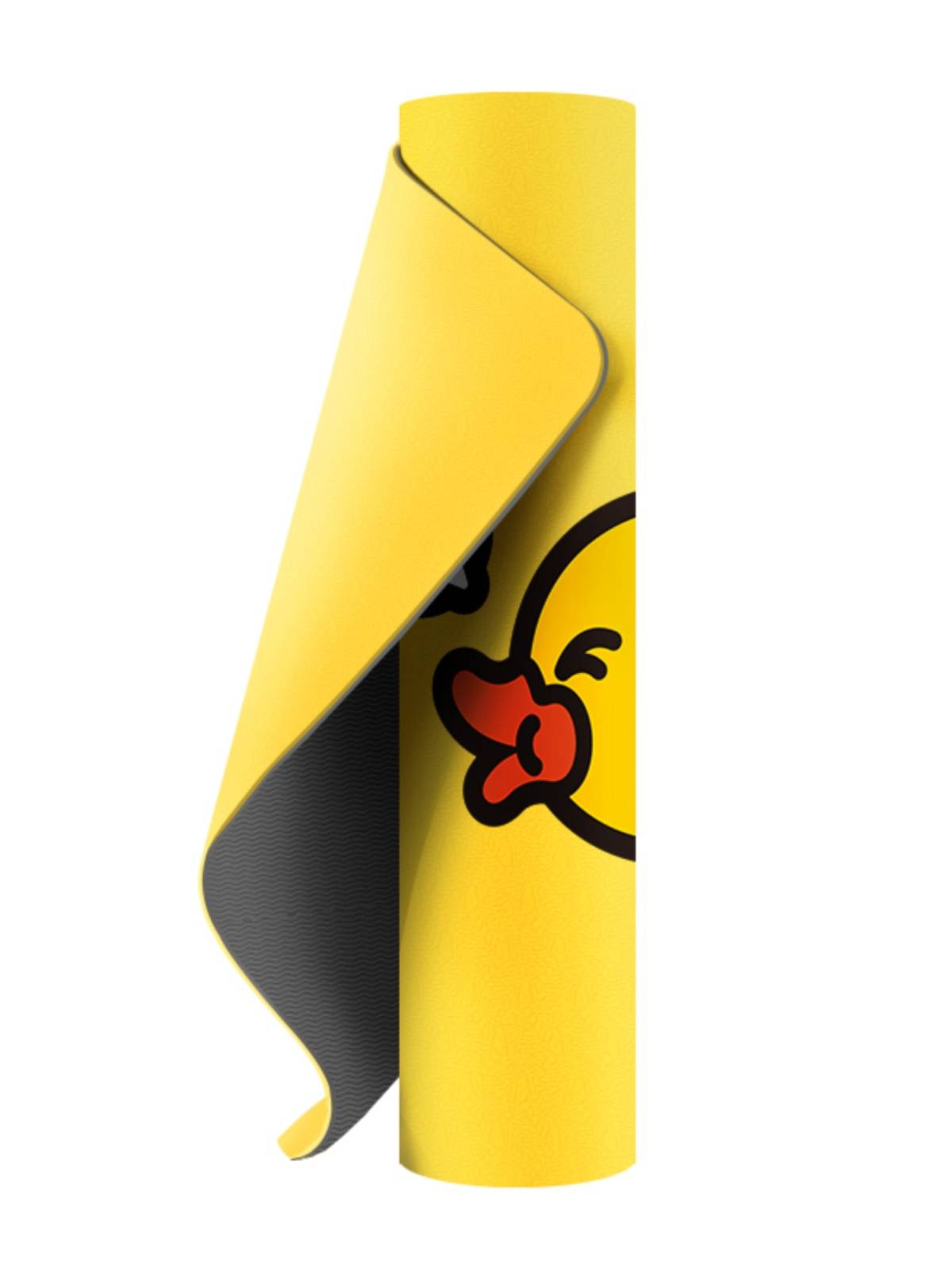 B.Duck duckling yoga pad junior scholar men and women, thickened, wide, long -length non -slip yoga landing house