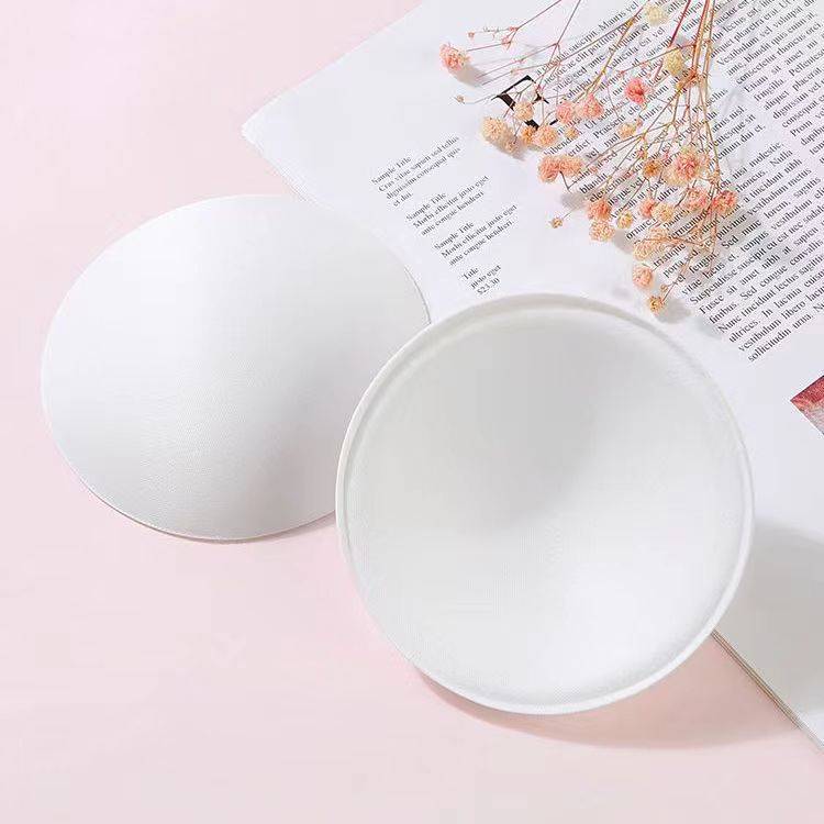 White sponge pad [12cm diameter] 2 pairs