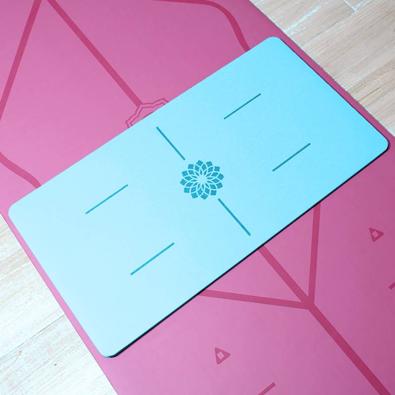 Natural rubber yoga pad mini push -up support push -up support pad 65x35 thick 5mm custom engraving logo