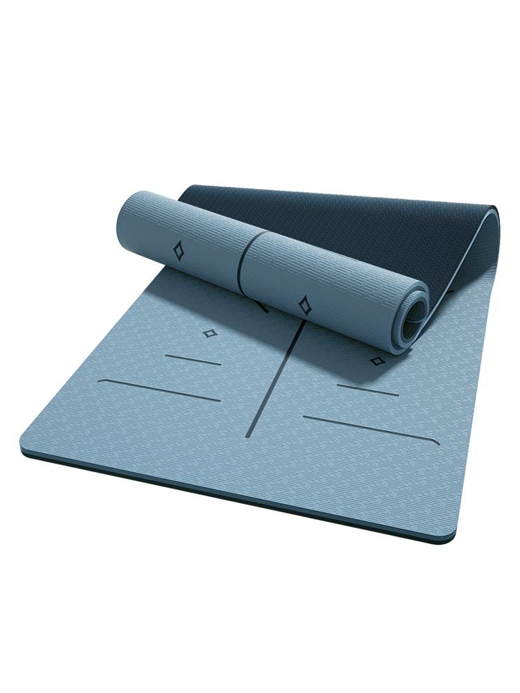 Yoga pad girl dedicated thickened wide ground pad, sound insulation, shock anti -skid sports yoga fitness jumping cushion