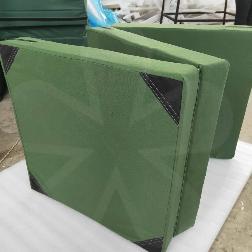 Sports upper and lying cushions Students in the middle school entrance examination exercise folding thick sponge pads Children's empty training gymnastics cushion