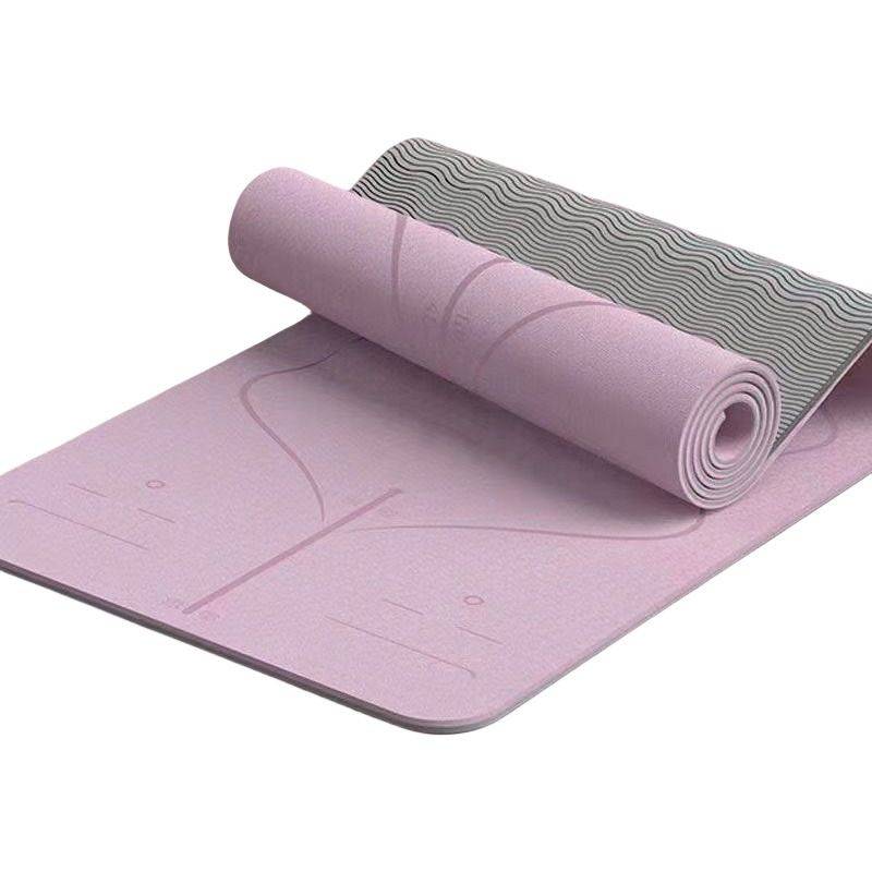 Home Yoga Cushion increases shock absorption and fitness cushion static skipping cushion, anti -sliding width dance dancing pad training