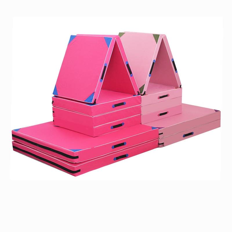 Dance cushion gymnastics cushion folding sponge pad student sports training mid -examinations to sit up and sit on female men's practice anti -slip