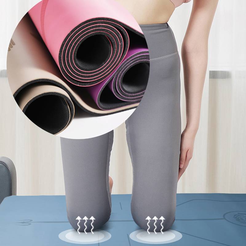 The custom logo name of the yoga museum name micro -flawed yoga cushion natural rubber non -slip and low -taste environmental protection local tyrant pad