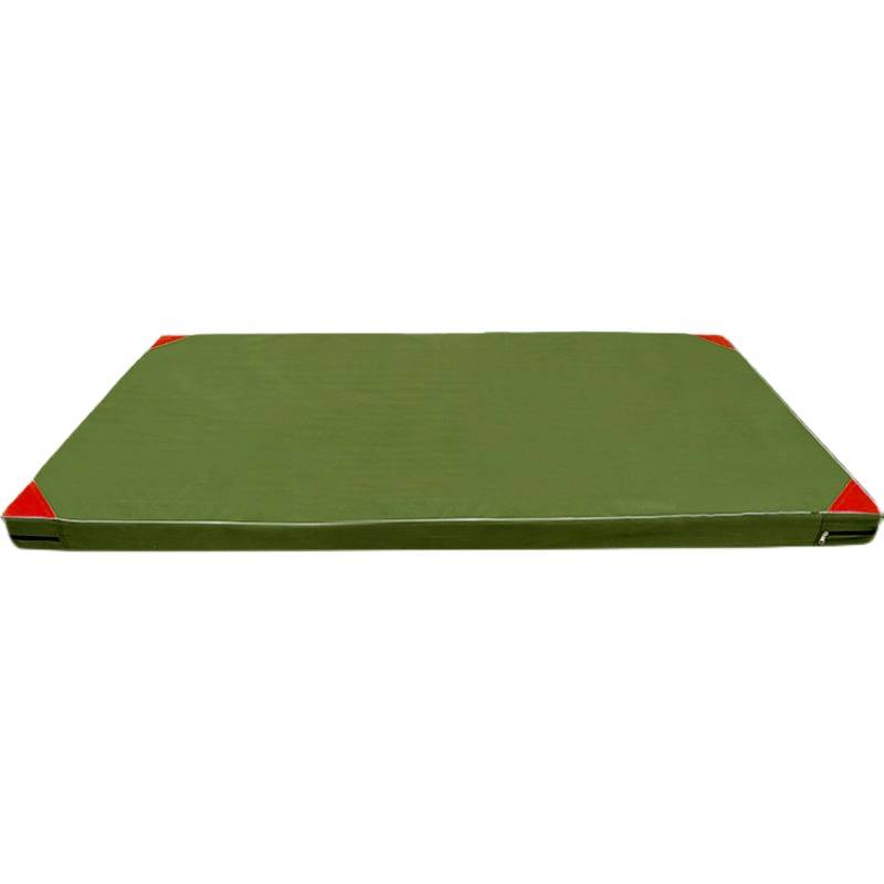 High elastic particles to compress spongy-paste tarpaulin high-barrelling