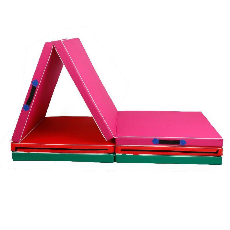 Gymnastic pad dance exercise pad can fold the wrong function, cushion, sit up and sit on empty pad yoga fitness cushion
