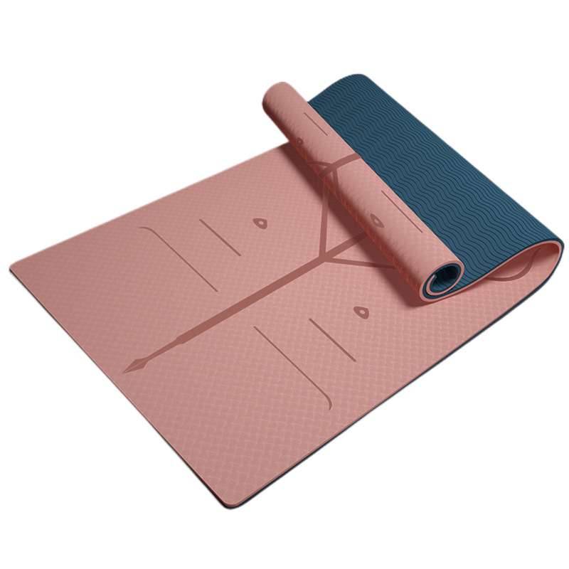 Yoga mats beginner home skipping ground cushion women's thickened and widen -long and long -term fitness mat