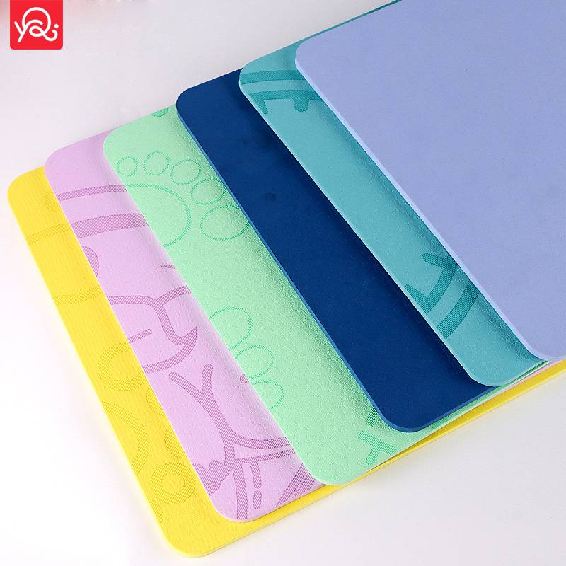TPE yoga tablet supports knee -knee jumping cushion push -up support anti -sliding anti -shock absorption trumpet fitting small size